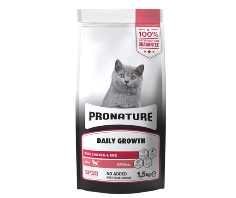 Pronature Daily Growth Kitten Yavru Kedi Maması 1.5 Kg  Skt:11/24