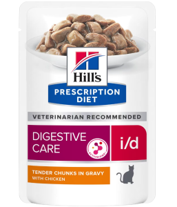 Hills Digestive Care i/d Chicken Kedi Sindirim Bakımı 12 Adet 85 Gr skt:10/24