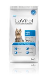 La Vital Mini Adult Somonlu Yetişkin Köpek Maması 1,5 Kg Skt:06/25