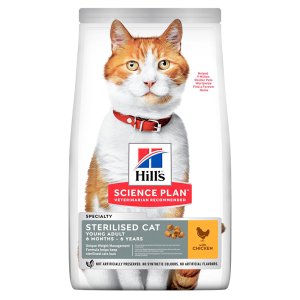 Hills Sterilised Tavuklu Kısırlaştırılmış Kedi Maması 1.5 Kg Skt: 06/25