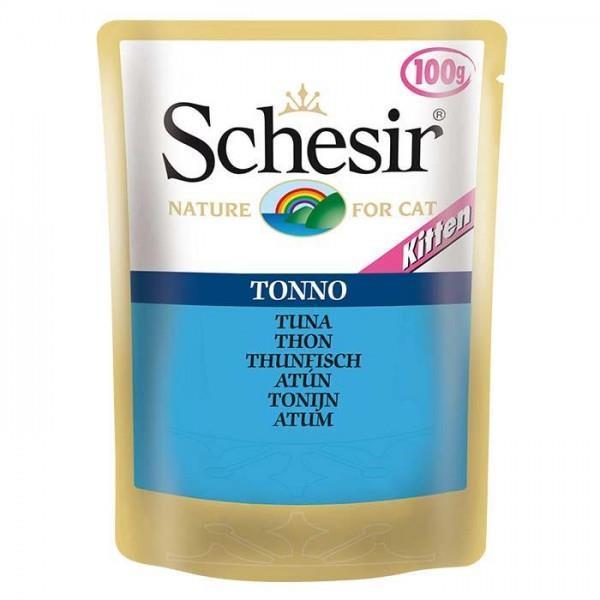 Schesir Ton Balıklı Yavru Kedi Yaş Mama 85 Gr 20 Adet Skt:03/24