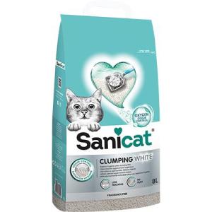 Sanicat Clumping White 8 L
