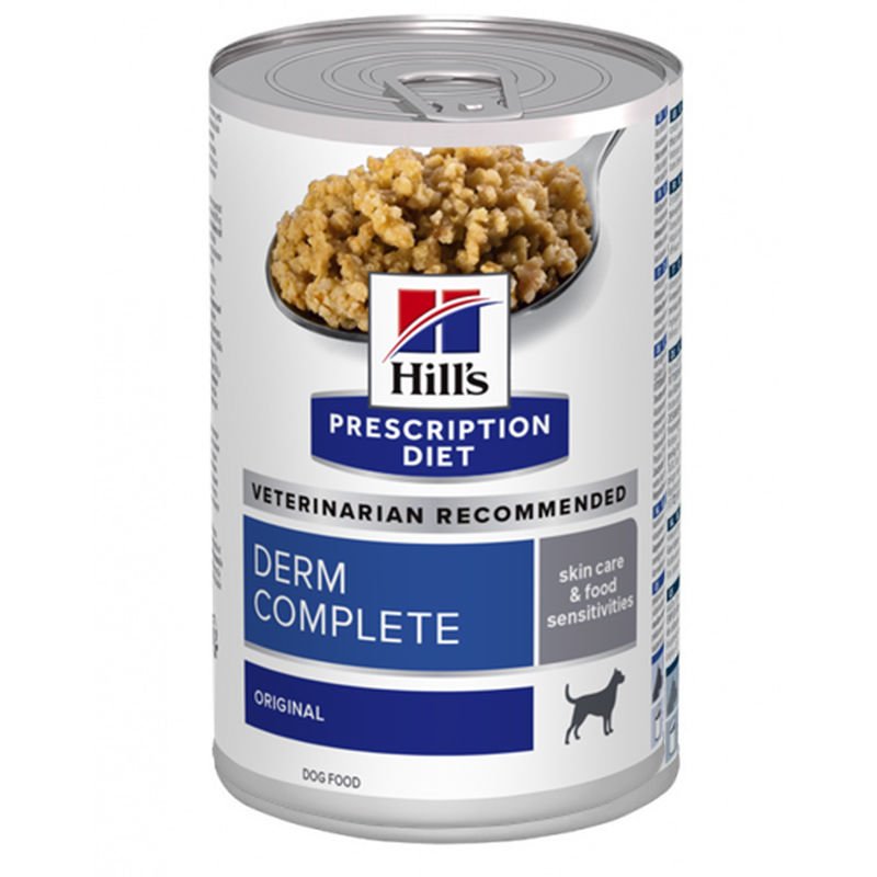 Hills Derm Complate Köpek Yeme Hassasiyeti Ve Deri Bakıımı 370 Gr 12 Adet Skt: 06/24