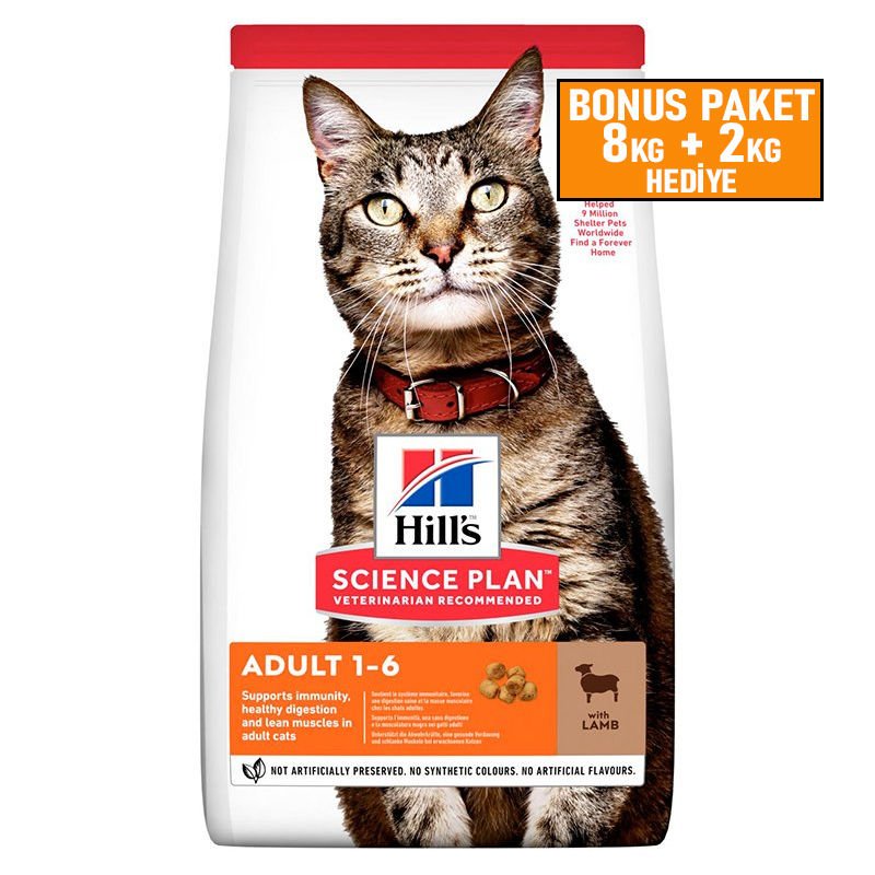 Hills Optimal Care Kuzulu Yetişkin Kedi Maması 8+2 Kg Skt:12/24