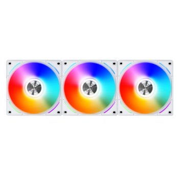 Lian Li UNI Fan AL120 White AL120-3W 3x120mm RGB PWM Beyaz Kasa Fanı