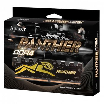 Apacer Panther-Golden 16 GB (1x16GB) 3600 Mhz CL18 DDR4 Gaming RAM (AH4U16G36C25Y7GAA-1)