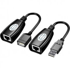 QPORT Q-UX2 60M USB EXTENDER 2'Lİ PAKET