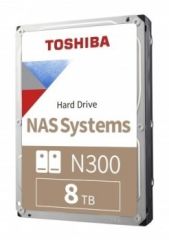 8TB TOSHIBA N300 7200RPM SATA3 NAS 256MB HDWG480UZSVA