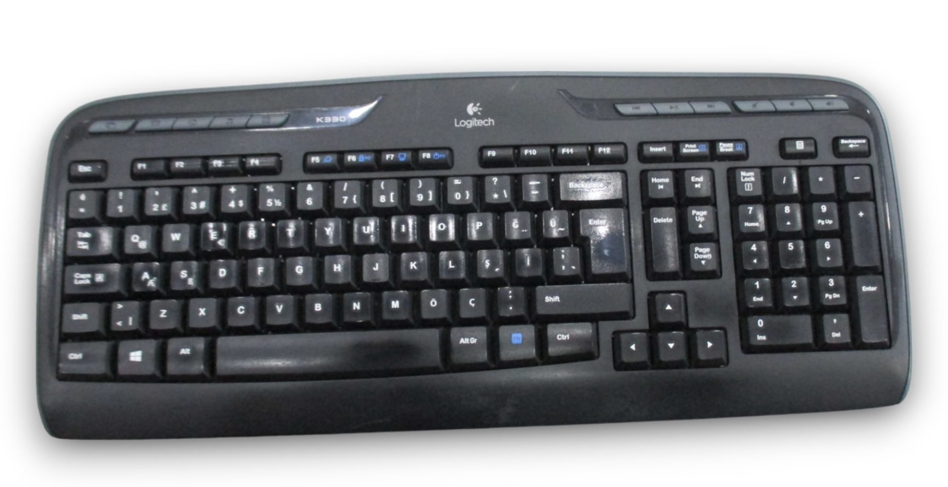 2. EL LOGITECH K330 KABLOSUZ KLAVYE(ALICI YOK - UNIFYING ALICI DESTEKLİ)