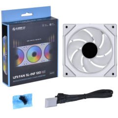 LIAN LI UNI FAN SL INFINITY 120-1 BEYAZ KASA FANI