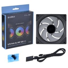 LIAN LI UNI FAN SL INFINITY 120-1 SİYAH KASA FANI