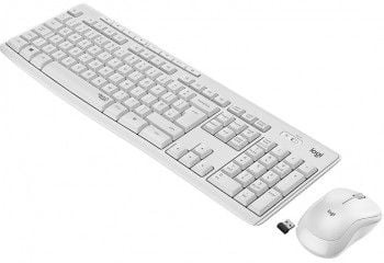 LOGITECH MK295 KABLOSUZ KLAVYE & MOUSE SETİ BEYAZ 920-010089