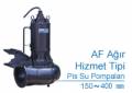 AF 1440 - 30 kw Trifaze 380V Ağır Hizmet Pis Su Pompa - Hcp