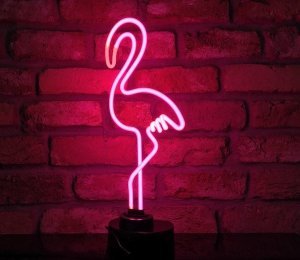 Flamingo Neon Şekil