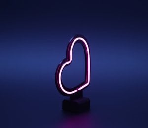 Kalp Neon Led Şekil