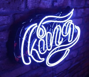King Neon Yazı