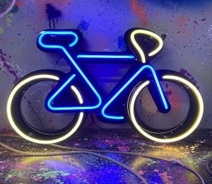 Bisiklet Neon Şekil