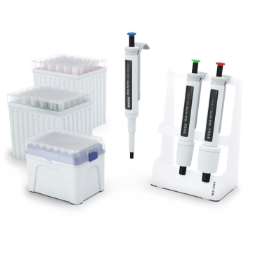 IKA PETTE MacroKit  Ayarlanabilir Otomatik Pipet Seti 2-20 µL + 20-200 µL + 100-1000 µL Pipetler + Pipet Standı ve Uçlar