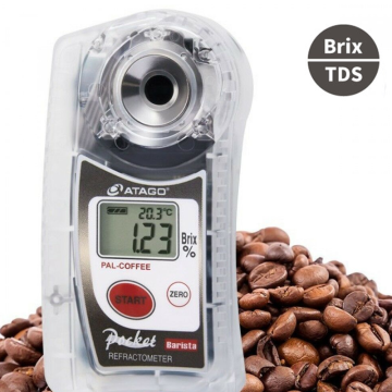 Atago PAL-Coffee (Brix/TDS) Barista Kahve için Brix ve TDS Ölçer Refraktometre 0.00... 25.00% Brix / 0.00... 22.00% TDS
