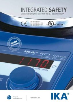 IKA RCT Basic Isıtıcılı Manyetik Karıştırıcı 20 L/1500 rpm/ 310 °C