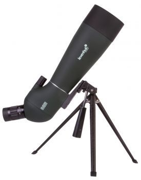 Levenhuk Blaze BASE 80 Gözlem Teleskopu Bir açılı göz merceği. Büyütme: 20–60x. Objektif merceği çapı: 80 mm