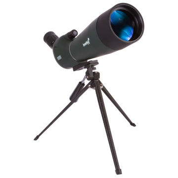 Levenhuk Blaze BASE 80 Gözlem Teleskopu Bir açılı göz merceği. Büyütme: 20–60x. Objektif merceği çapı: 80 mm