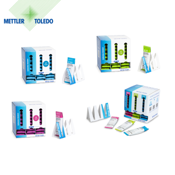 METTLER TOLEDO Rainbow II pH 4.01/7.00/10.01 pH Kalibrasyon Solüsyonu 3 x 10 x 20 mL / Mini Poşet