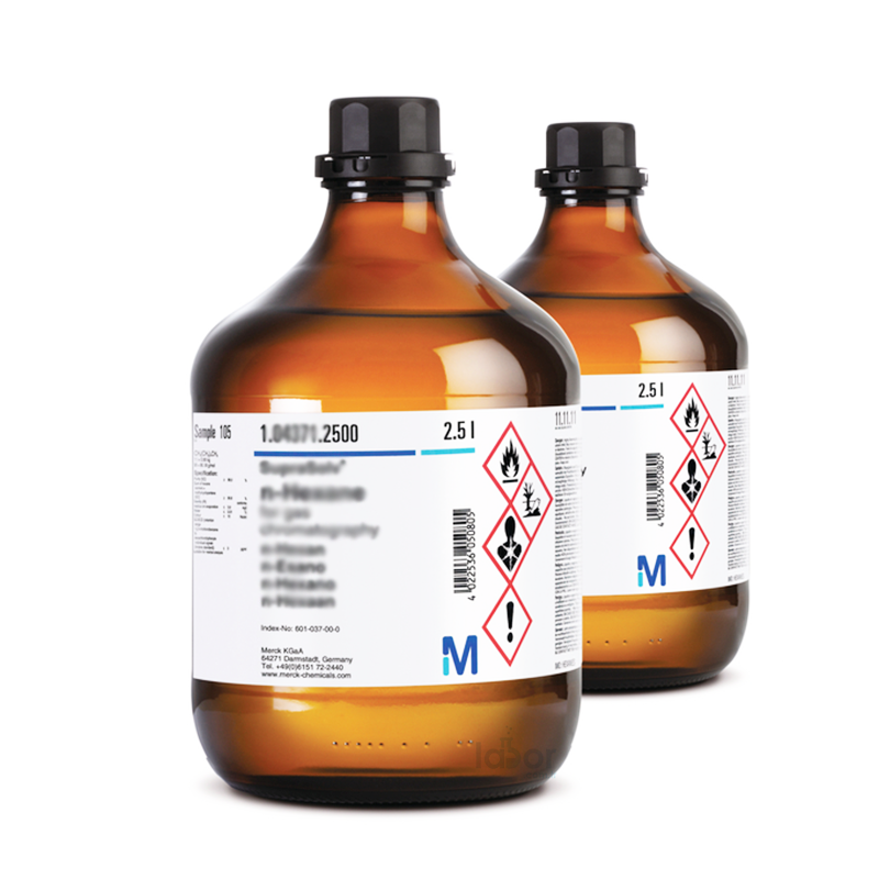 Merck 159010 Ethanol 96% Bitkisel Kökenli Emsure® Reag. pH Eur. Cas No. 64-17-5, Ec Number 200-578-6.  2.5 L