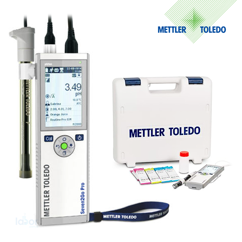 METTLER TOLEDO Seven2Go™ pH/İyon Metre S8 Florür Kiti, ION Fluoride Elektrodu ile