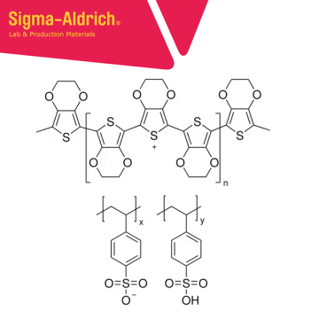 Sigma-Aldrich 739332 Poly(3,4-ethylenedioxythiophene)-poly(styrenesulfonate) .1% in H2O, surfactant-free, high-conductivity grade 100 gr