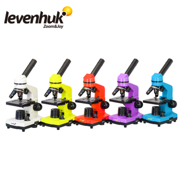 Levenhuk Rainbow 2L Azur Mikroskop + Deney Seti Dahildir - (Büyütme: 40-400x)