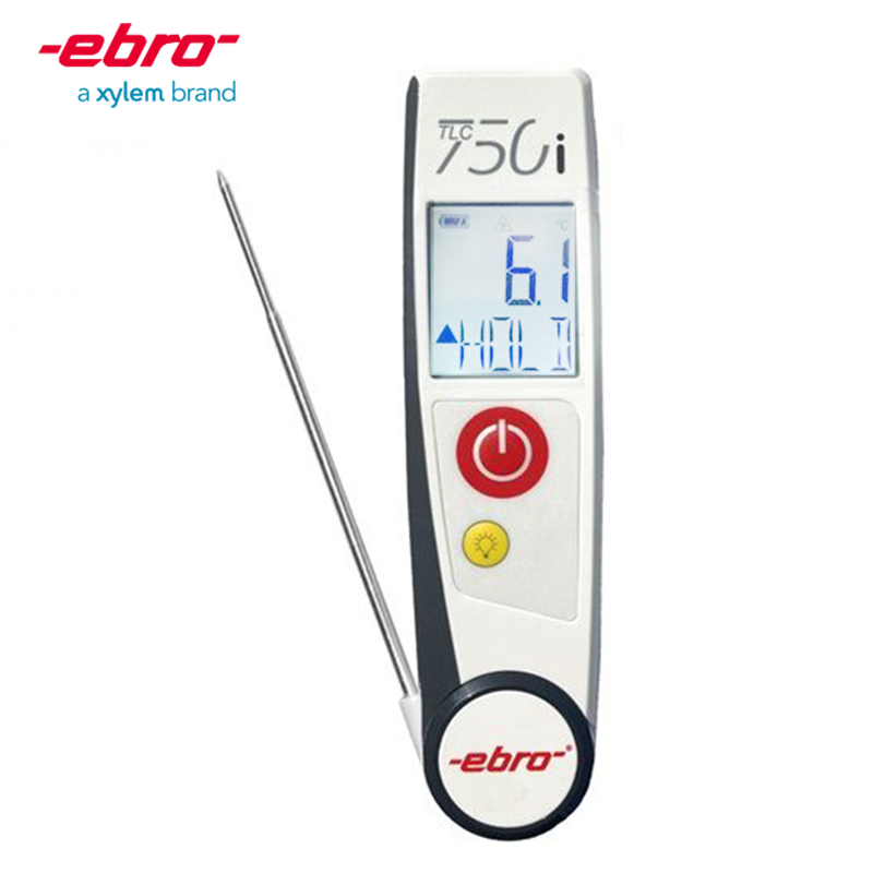 Ebro TLC 750i-V2 Çift Kızılötesi / Geri Katlanır Termometre -50... +250 °C