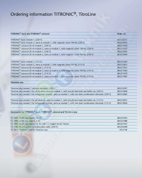 Schott Titronic® Universal M2/20 Titratör