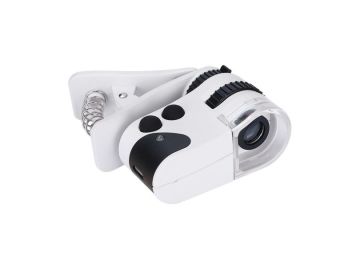 Levenhuk Zeno Cash ZC7 Cep Mikroskopu LED ve UV ışıklı portatif mikroskop. Büyütme: 50x