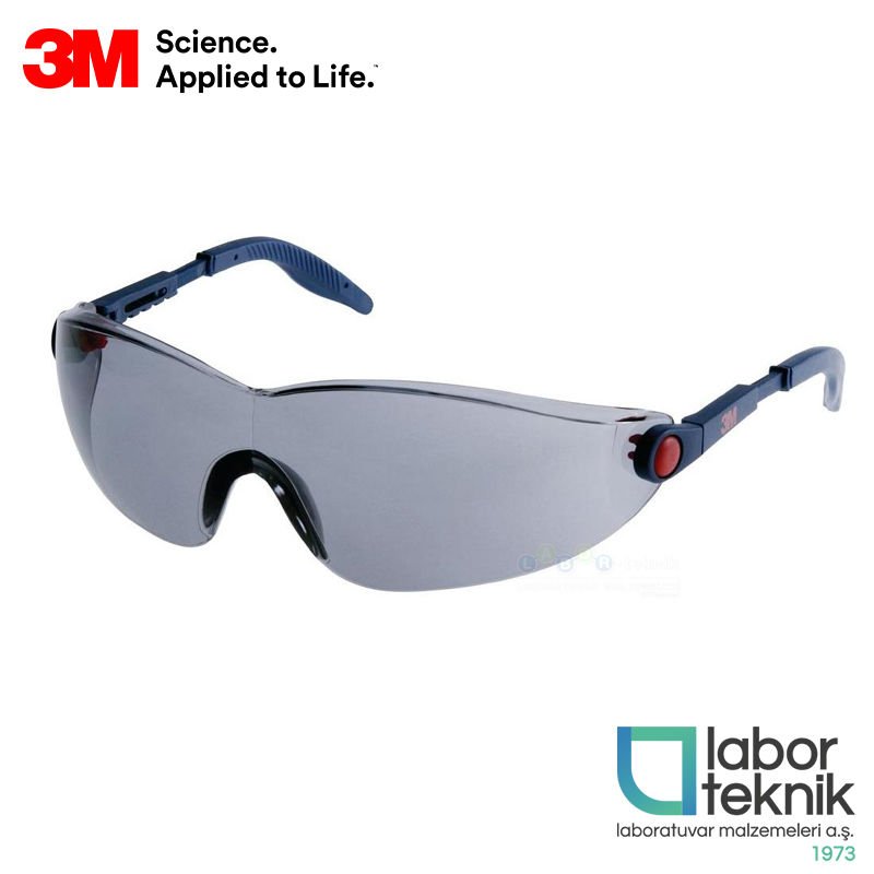 3M™ 2741 Konfor Serisi Koruyucu Güvenlik Gözlüğü AS/AF Lens (Gri)