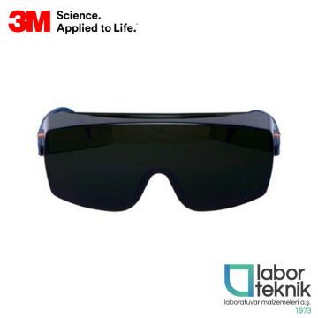 3M™ 2805 Konfor Serisi Koruyucu Gözlük Üstü Kaynak Gözlüğü (Kaynak Tonu 5,0) Lens (Siyah)