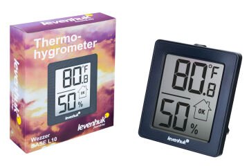 Levenhuk Wezzer BASE L10 Termo Higrometre -40…+70 °C / %10... %99 RH
