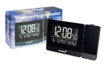 Levenhuk Wezzer BASE L70 Termometre  Projektör ve Saatli -10…+50 °C