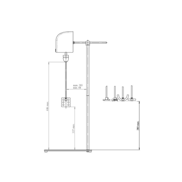 Biosan MM-1000 Multi Mekanik Karıştırıcı 40... 1500 rpm / 0°... 360° / 0°... 5°