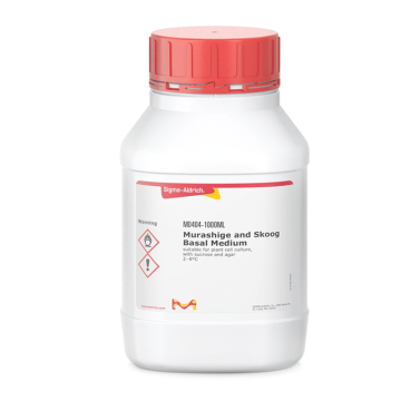 Sigma-Aldrich M9274 Murashige and Skoog Basal Medium suitable for plant cell culture, with sucrose and agar 10 L