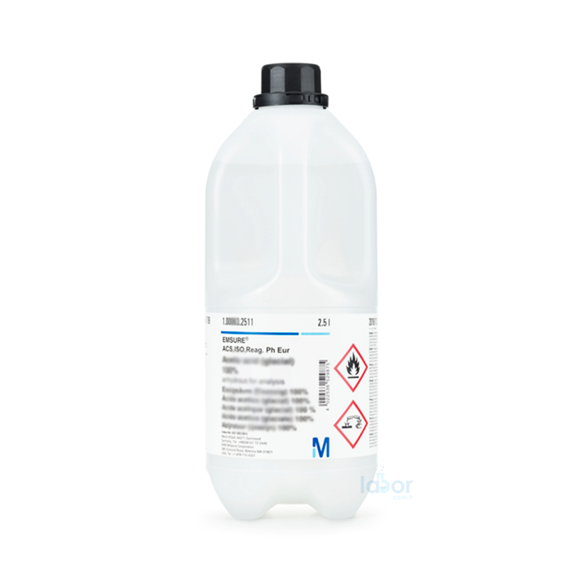 Merck 101830 Acetic Acid 100% for analysis EMPARTA® ACS  2.5 L