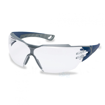 Uvex pHeos Cx2 Spectacles Koruyucu Gözlük Kimyasallara Dirençli, Buğulanmaz