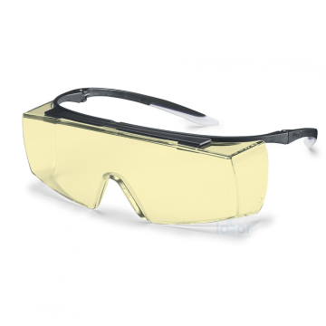 Uvex Super F OTG Spectacles Gözlük Üstü Güvenlik Gözlüğü Kimyasallara Dirençli, Buğulanmaz, Kontras Artırıcı