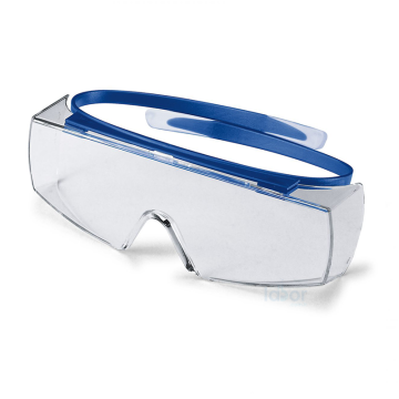 Uvex Super OTG Spectacles Gözlük Üstü Güvenlik Gözlüğü Kimyasallara Dirençli, Buğulanmaz