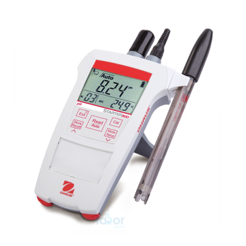 OHAUS ST 300 pH-G Portatif pH Metre  ST270 Peynir Probu ile 0.00...14.00 pH  / -1999... 1999 mV /  0... 100 °C