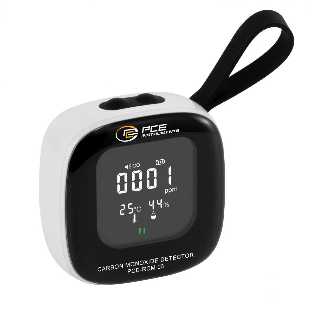 PCE RCM 03 Hava Kalitesi Ölçer CO (Karbonmonoksit), Sıcaklık ve Nem Ölçer 0... 500 ppm / - 10... + 50 °C / %20… %85 RH