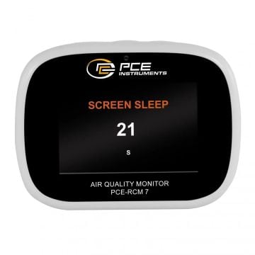 PCE RCM 7 Hava Kalitesi Ölçer / TVOC, CO2 (Karbondioksit), PM1, PM2.5, PM10, Sıcaklık ve Nem ölçümü
