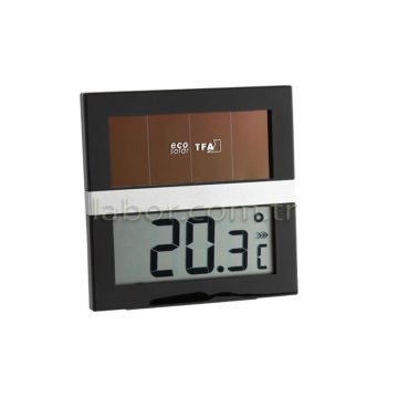 TFA 30.1037 'Eco Solar' Dijital Solar Panel Termometre