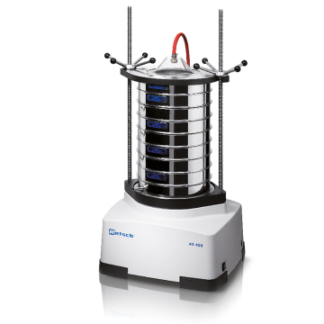 Retsch AS 450 CONTROL Elek Sarsma Cihazı  Ölçüm Aralığı: 25 Um - 125 mm Eleme Hareketi: Açısal Momentum İle Fırlatma Hareketi - 3D Hareket Genlik: Dijital, 0.2 - > 2.2 mm Uygun Elek Ebatları: 400 mm / 450 mm