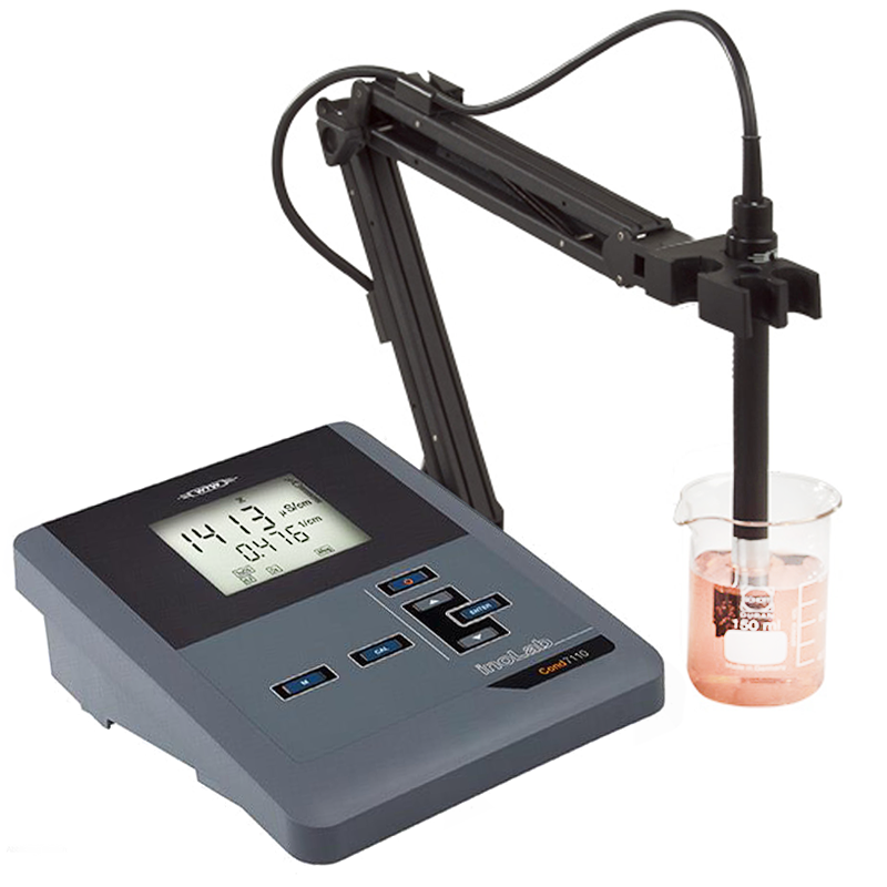 WTW inoLab Cond 7110 Masa Tipi İletkenlik Ölçer Set 1  0,0... 1000 mS/cm veya 0,00... 19,99 µS/cm  TetraCon 325 ile